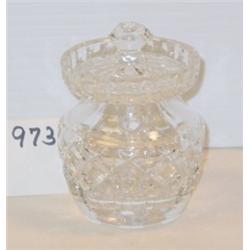 WATERFORD/WEDGWOOD Condiment/Jam Jar