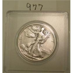 1936 Walking Liberty Silver Half Dollar