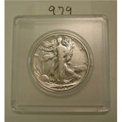 1939 Walking Liberty Silver Half Dollar