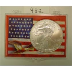 2000 American Eagle UNC Silver Dollar