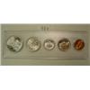Image 2 : 1964 - 5 Coin UNC Silver Year Set