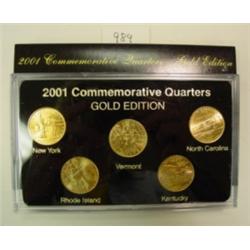 2001 State Comm. Quarters - Gold Ed