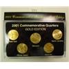 Image 1 : 2001 State Comm. Quarters - Gold Ed