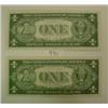 Image 2 : 1935D Silver Certificates 2 Consecutive