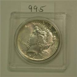 1924 S Peace Silver Dollar