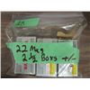 Image 1 : lot of 2 and 1/2 boxes approximately 22 Winchester magnum