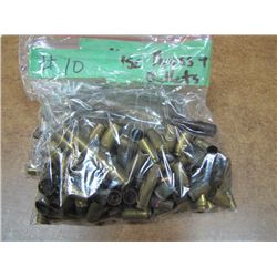 lot of miscellaneous brass and bullets and miscellaneous live rounds