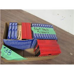box of assorted shotshell primers