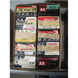 lot of 10 boxes 12 gauge Reloaded ammunition