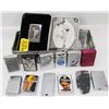 Image 1 : TIN OF 13 ASSORTED LIGHTERS INCL. 7 ZIPPOS