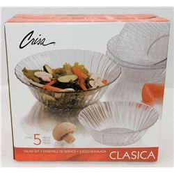 NEW CLASICA 5PC SALAD SET
