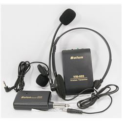 NEW WIRELESS MICROPHONE SYSTEM