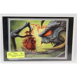 SPAWN VIOLATOR PRINT SIGNED BY TODD MCFARLANE