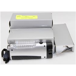 6 NEW MULTI FUNCTION LED FLASHLIGHTS INCL 2 RED FLASHING