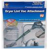 NEW DRYER LINT VAC ATTACHMENT, FITS ANY VACUUM