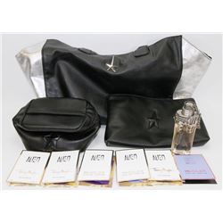 NEW THIERRY MUGLER TOTE WITH TRAVEL CASE AND