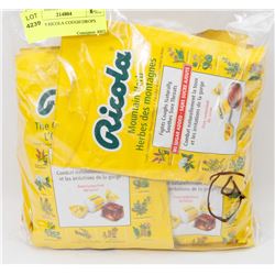 BAG OF 9 RICOLA COUGH DROPS