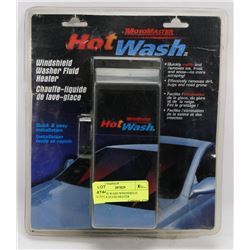 NEW HOT WASH WINDSHIELD WASHER FLUID HEATER