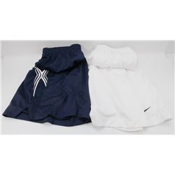2 SIZE LARGE NIKE MESH SHORTS