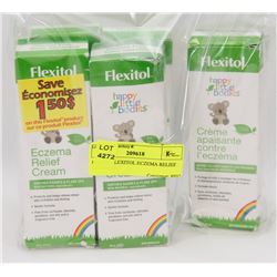 BAG OF FLEXITOL ECZEMA RELIEF CREAMS