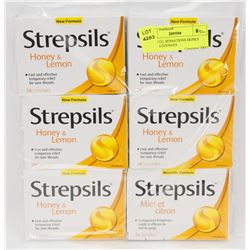 6 CEPACOL HONEY LEMON LOZENGES