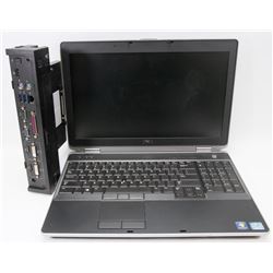 DELL LATITUDE LAPTOP WITH DOCKING STATION