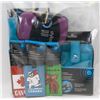 Image 1 : BAG OF ASSORTED LUGGAGE TAGS AND TRAVEL CASES
