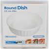 NEW 16CM DIAMETER ROUND SERVING DISH