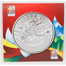 2015 CANADIAN FINE SILVER $20 FIFA WOMEN'S