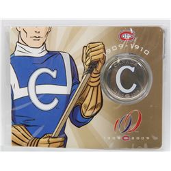 #6 OF 6 2009 CANADIAN 50 CENT JERSEY COIN