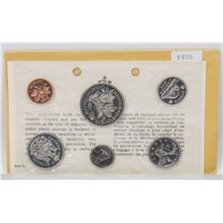 1970 CANADIAN 6 COIN UNCIRCULATED COIN SET