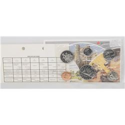 1982 CANADIAN 6 COIN UNCIRCULATED COIN SET