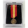 Image 1 : USA NATIONAL DEFENSE MEDAL WITH RIBBON IN CASE.