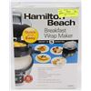 Image 1 : HAMILTON BEACH BREAKFAST WRAP MAKER