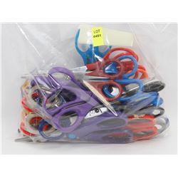 BAG OF ASSORTED SCISSORS