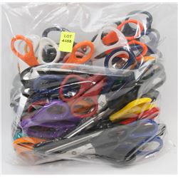 BAG OF ASSORTED SCISSORS