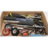 Image 1 : ESTATE FLAT OF TOOLS INCLUDES - HAMMER STAPLERS,