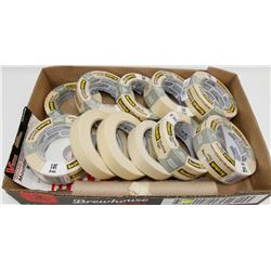 FLAT OF 11 ROLLS OF SCOTCH MASKING TAPE - ( TOOLS