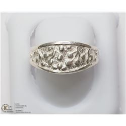 1) SILVER RING SIZE 8.5