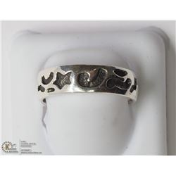 4) SILVER RING SIZE 9.5