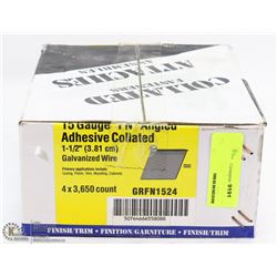 CASE OF COLLATED FINISHING BRADS 15 GAUGE FN