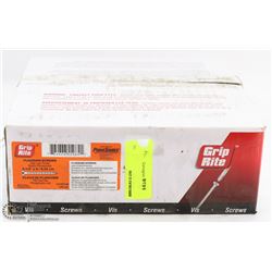 CASE OF FLOORING SCREWS 2-1/2" X 8