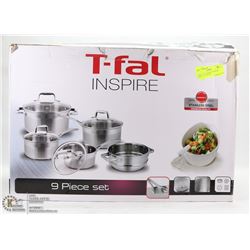 TFAL INSPIRE 9PC POT SET