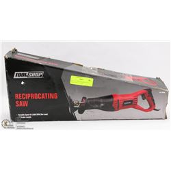 #37-TOOL SHOP RECIPROCATING SAW 6AMP/120V-60HZ