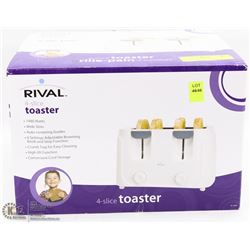 RIVAL TOASTER 4 SLICE