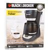 Image 1 : BLACK AND DECKER PROGRAMMABLE COFFEE MAKER