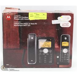 MOTOROLA DECT 6.0 CORDLESS/CORDED PHONES WITH