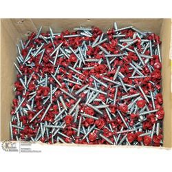 PARTIAL CASE OF ROOFING SCREWS #10 X 1-1/2"