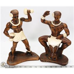 SET OF 2 VINTAGE TIKI TREASURE CRAFT HAWAII