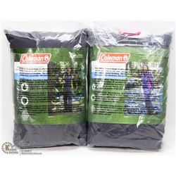 SET OF 2 NEW COLEMANS NYLON RAIN JACKET